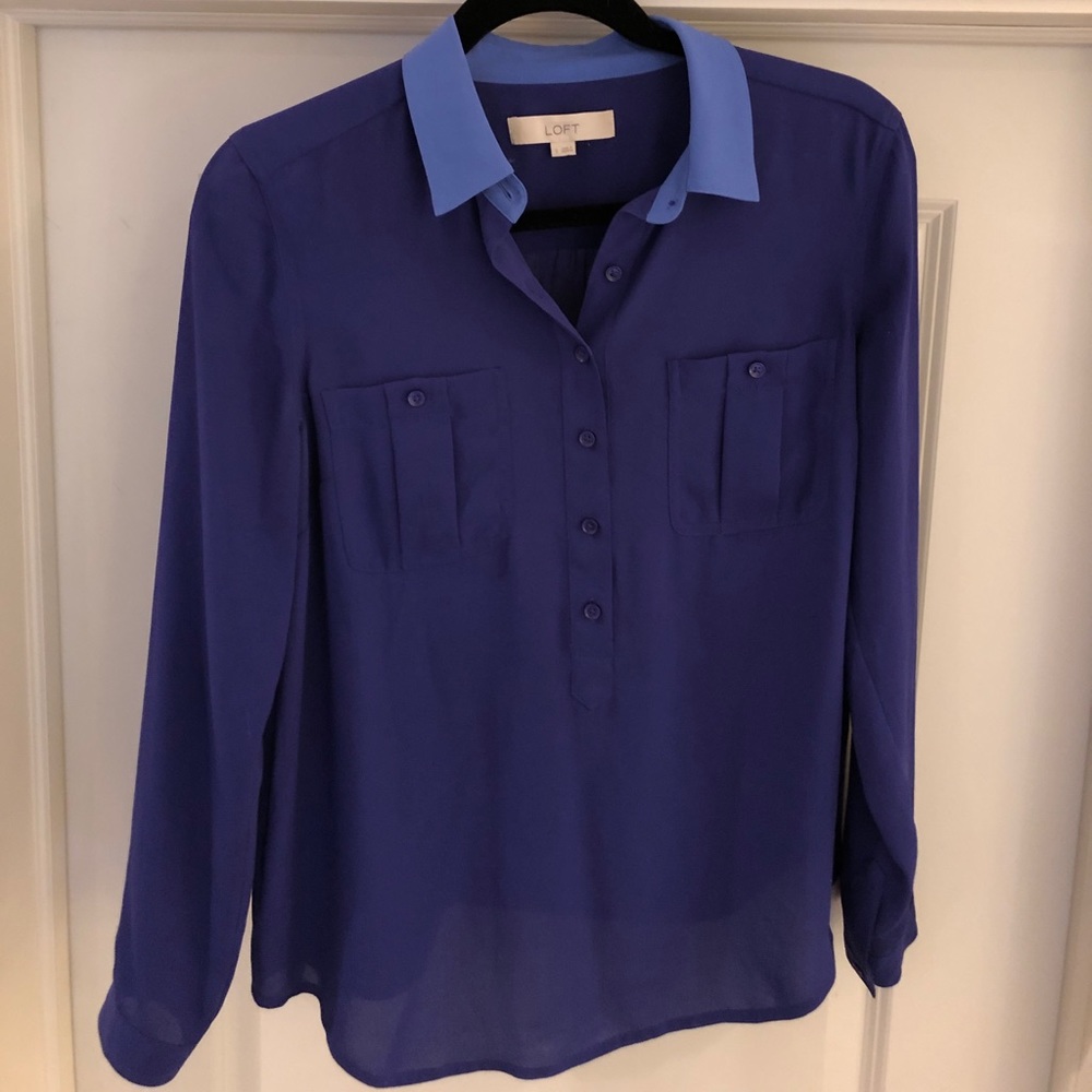 Ann Taylor Loft blouse; Size Small